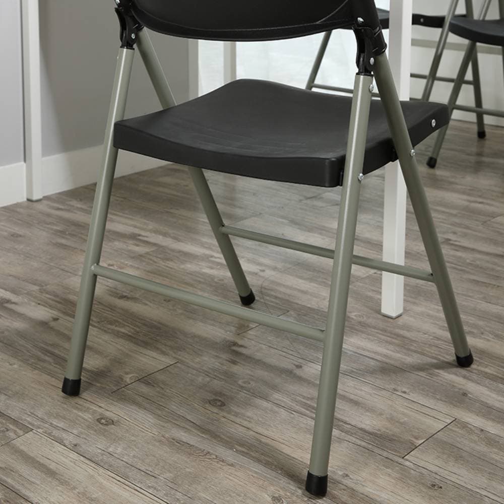 เก้าอี้พับ รุ่นแอ็บบ็อท - สีดำ