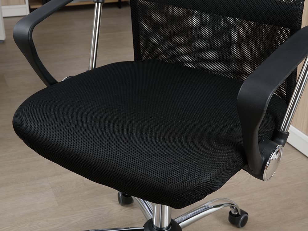 เก้าอี้สำนักงานพนักพิงสูง รุ่นสเปซแมน - สีดำ