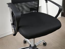 เก้าอี้สำนักงานพนักพิงกลาง รุ่นสเปซแมน - สีดำ