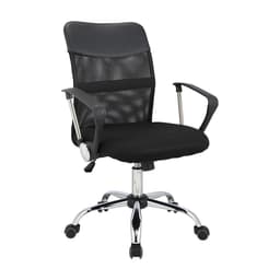 เก้าอี้สำนักงานพนักพิงกลาง รุ่นสเปซแมน - สีดำ