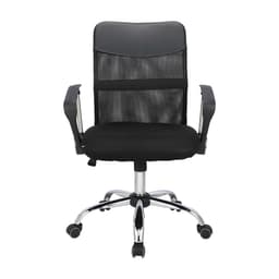 เก้าอี้สำนักงานพนักพิงกลาง รุ่นสเปซแมน - สีดำ