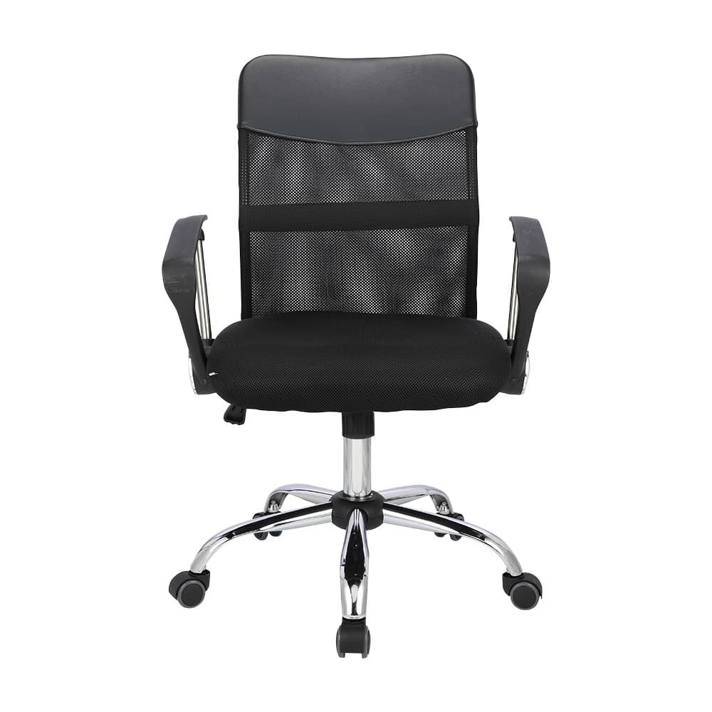 เก้าอี้สำนักงานพนักพิงกลาง รุ่นสเปซแมน - สีดำ