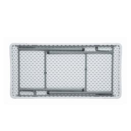 โต๊ะพับอเนกประสงค์ รุ่นไททัน ขนาด 121 ซม. - สีขาว/เทา