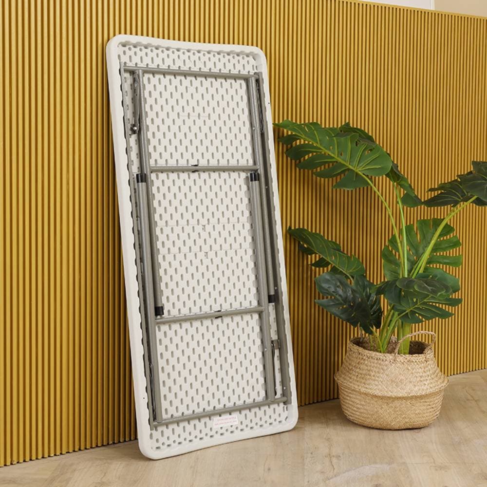 โต๊ะพับอเนกประสงค์ รุ่นไททัน ขนาด 121 ซม. - สีขาว/เทา