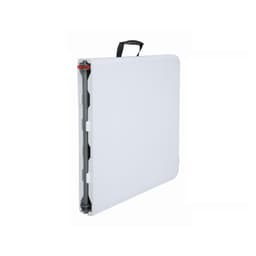 โต๊ะพับปรับความสูง รุ่นไททัน ขนาด 120 ซม. - สีขาว/เทา