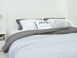 เตียงนอน รุ่นวิวิด ขนาด 6 ฟุต - สีขาว