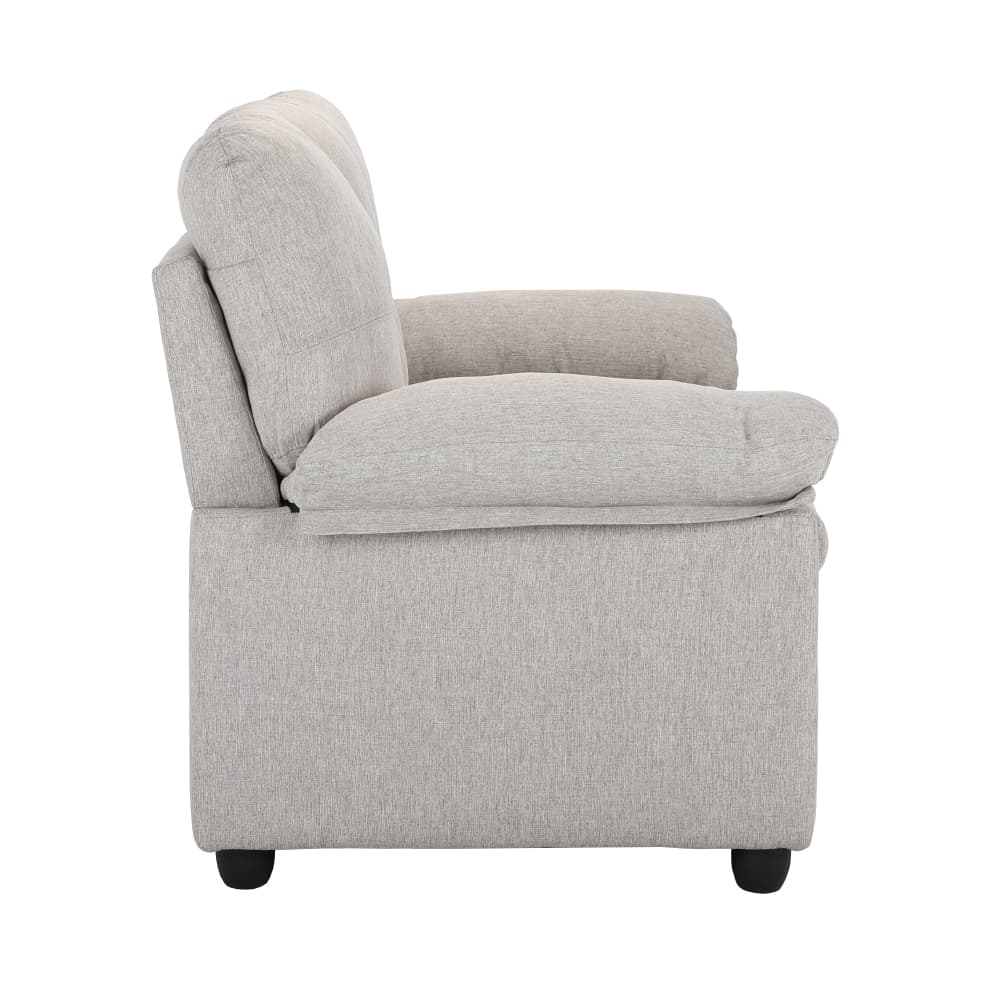 โซฟาผ้า 2 ที่นั่ง รุ่นออกัสต้า - สีน้ำตาลอ่อน - โซฟาผ้า 2 ที่นั่ง สีน้ำตาลอ่อน