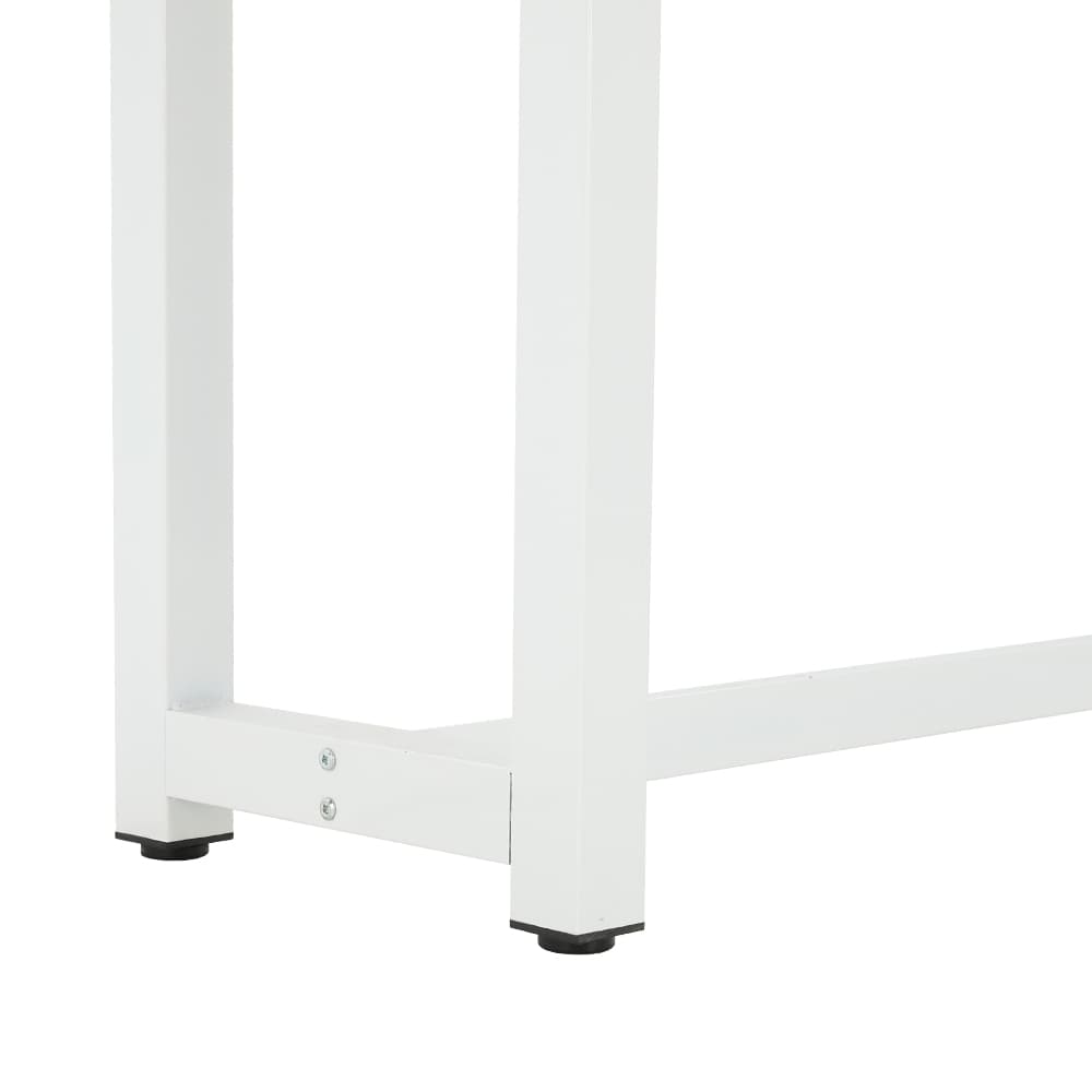 ชุดโต๊ะบาร์ 2 ที่นั่ง รุ่นโจลีน - สีธรรมชาติ/ขาว