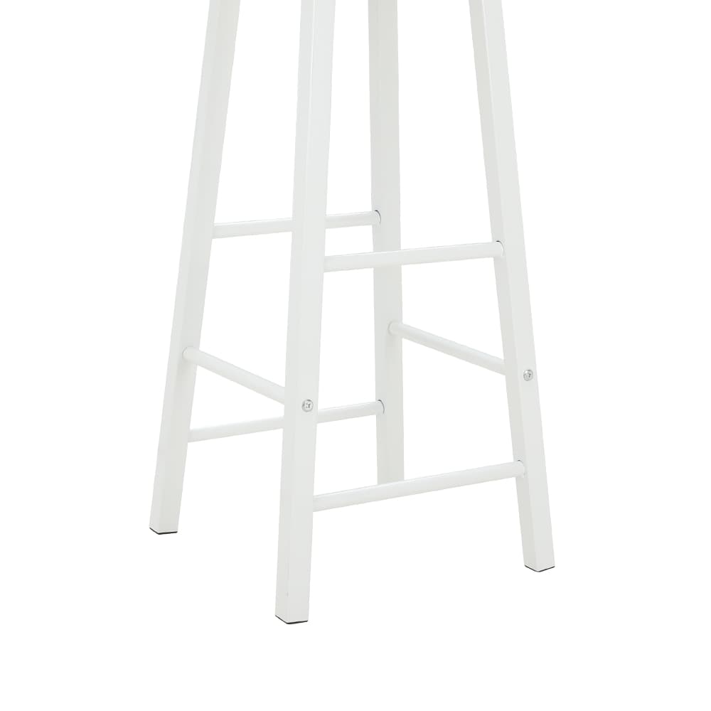 ชุดโต๊ะบาร์ 2 ที่นั่ง รุ่นโจลีน - สีธรรมชาติ/ขาว