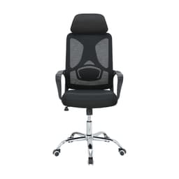 เก้าอี้สำนักงานพนักพิงสูง รุ่นลูซิเฟอร์ - สีดำ