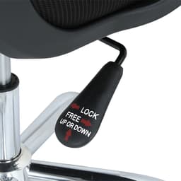 เก้าอี้สำนักงานพนักพิงสูง รุ่นลูซิเฟอร์ - สีดำ