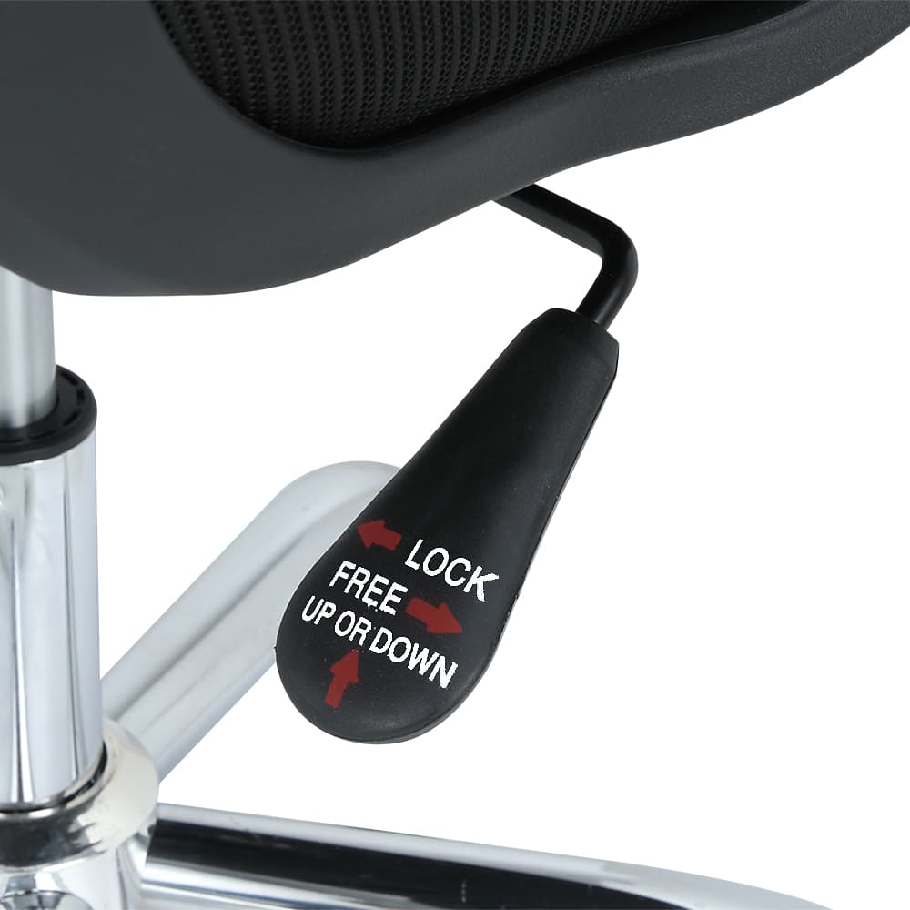 เก้าอี้สำนักงานพนักพิงสูง รุ่นลูซิเฟอร์ - สีดำ