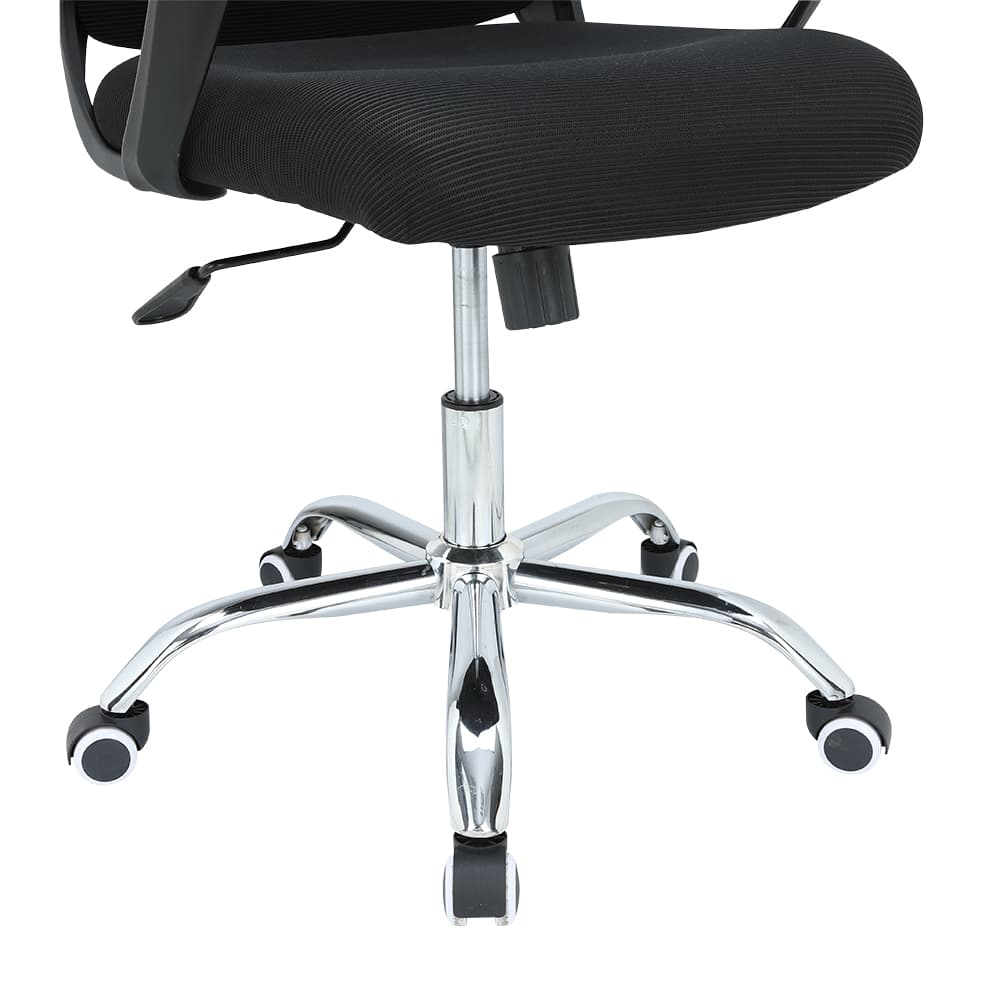 เก้าอี้สำนักงานพนักพิงสูง รุ่นลูซิเฟอร์ - สีดำ