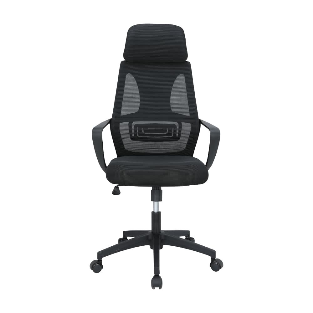 เก้าอี้สำนักงานพนักพิงสูง รุ่นลีโอเนล - สีดำ