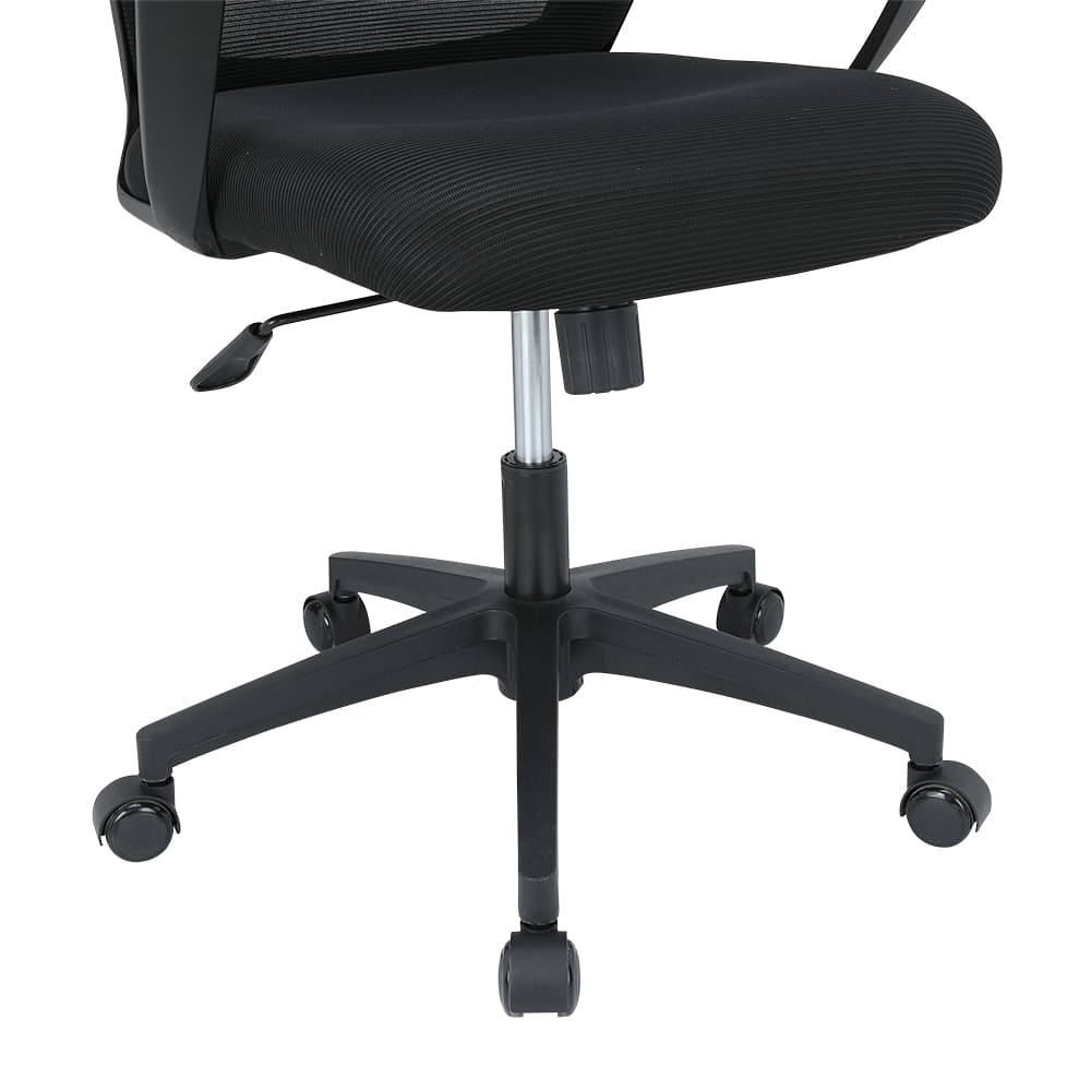 เก้าอี้สำนักงานพนักพิงสูง รุ่นลีโอเนล - สีดำ