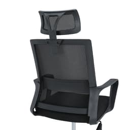 เก้าอี้สำนักงานพนักพิงสูง รุ่นไทรีส - สีดำ