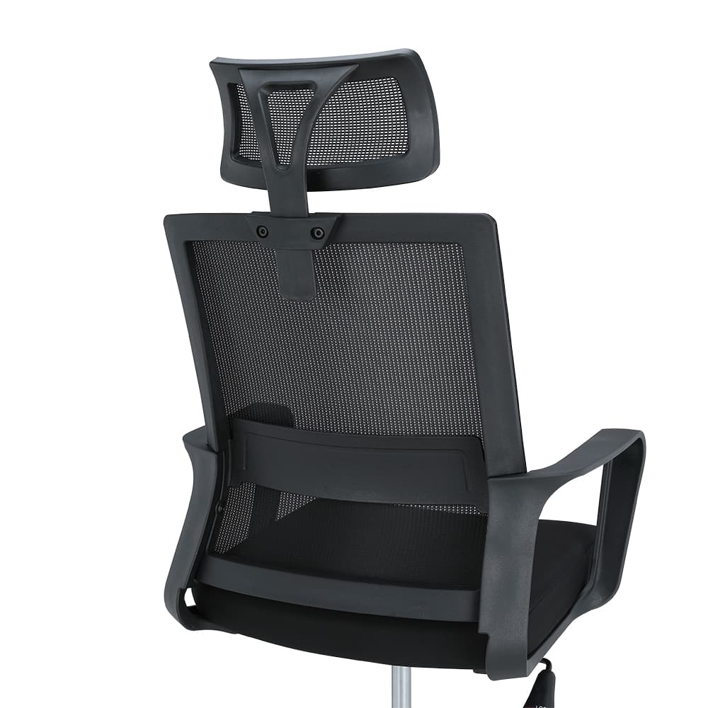 เก้าอี้สำนักงานพนักพิงสูง รุ่นไทรีส - สีดำ