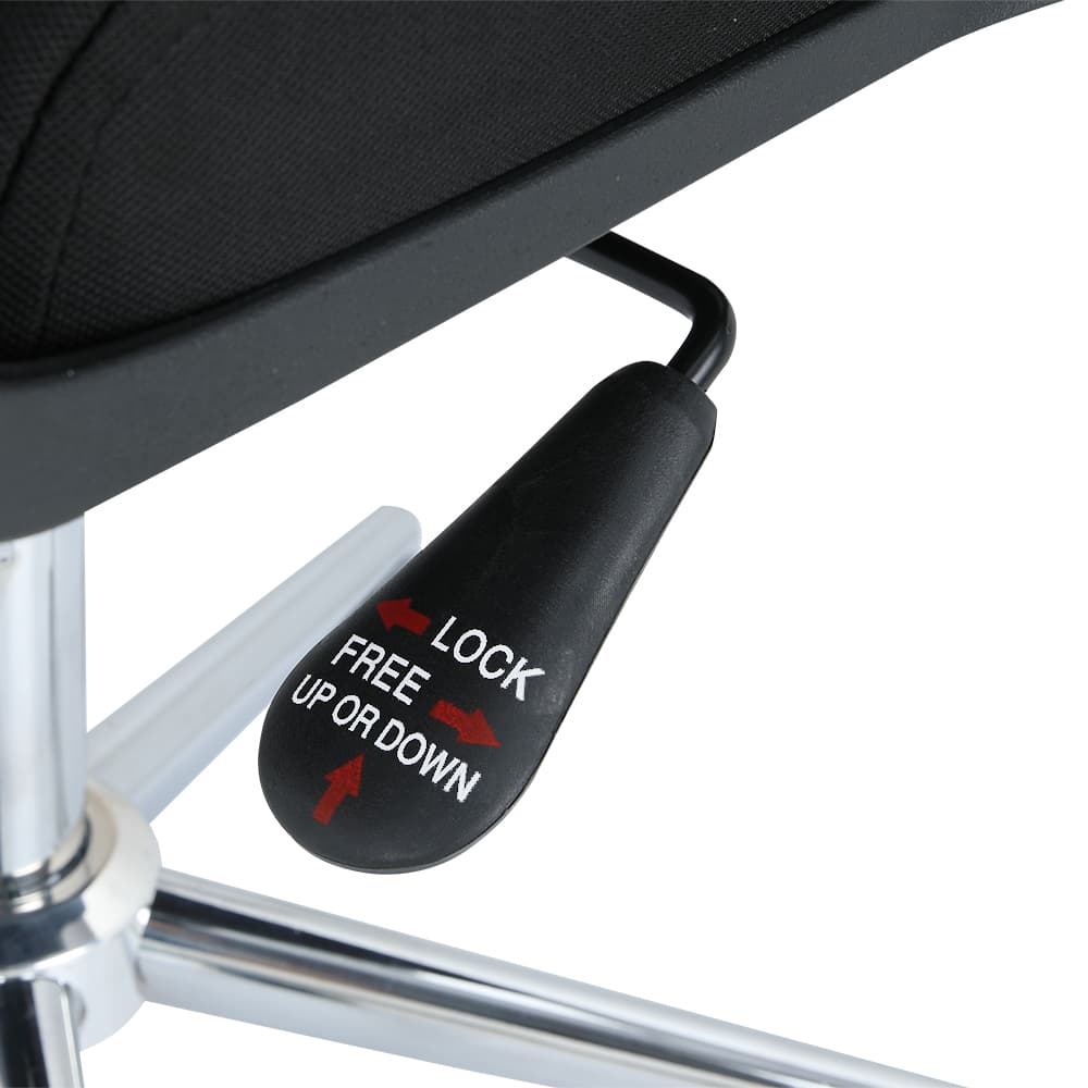 เก้าอี้สำนักงานพนักพิงสูง รุ่นไทรีส - สีดำ