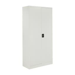 ตู้เหล็ก รุ่นโซลิด สูง 185 ซม. - สีขาว