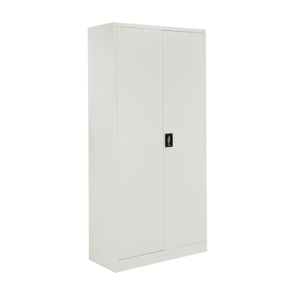 ตู้เหล็ก รุ่นโซลิด สูง 185 ซม. - สีขาว