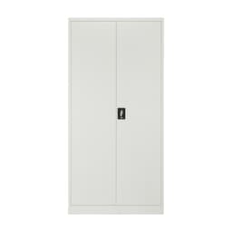 ตู้เหล็ก รุ่นโซลิด สูง 185 ซม. - สีขาว