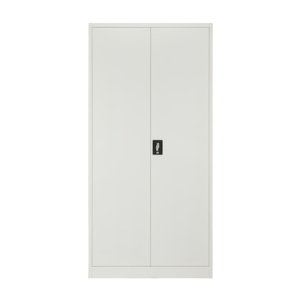 ตู้เหล็ก รุ่นโซลิด สูง 185 ซม. - สีขาว