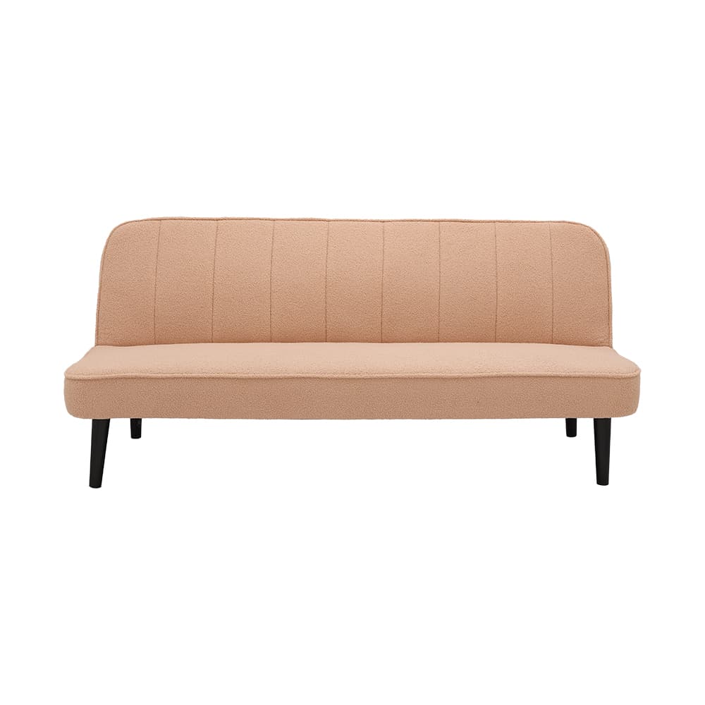 โซฟาผ้าปรับนอน รุ่นฮาเซล - สีน้ำตาลอ่อน