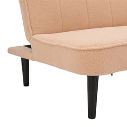 โซฟาผ้าปรับนอน รุ่นฮาเซล - สีน้ำตาลอ่อน