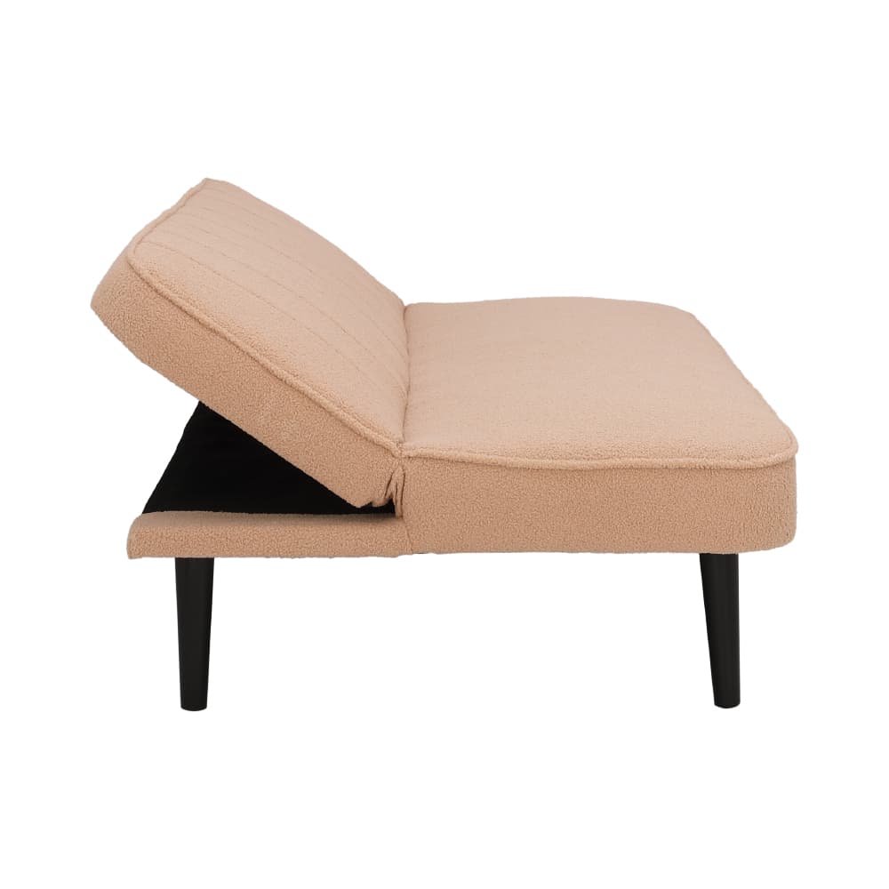 โซฟาผ้าปรับนอน รุ่นฮาเซล - สีน้ำตาลอ่อน