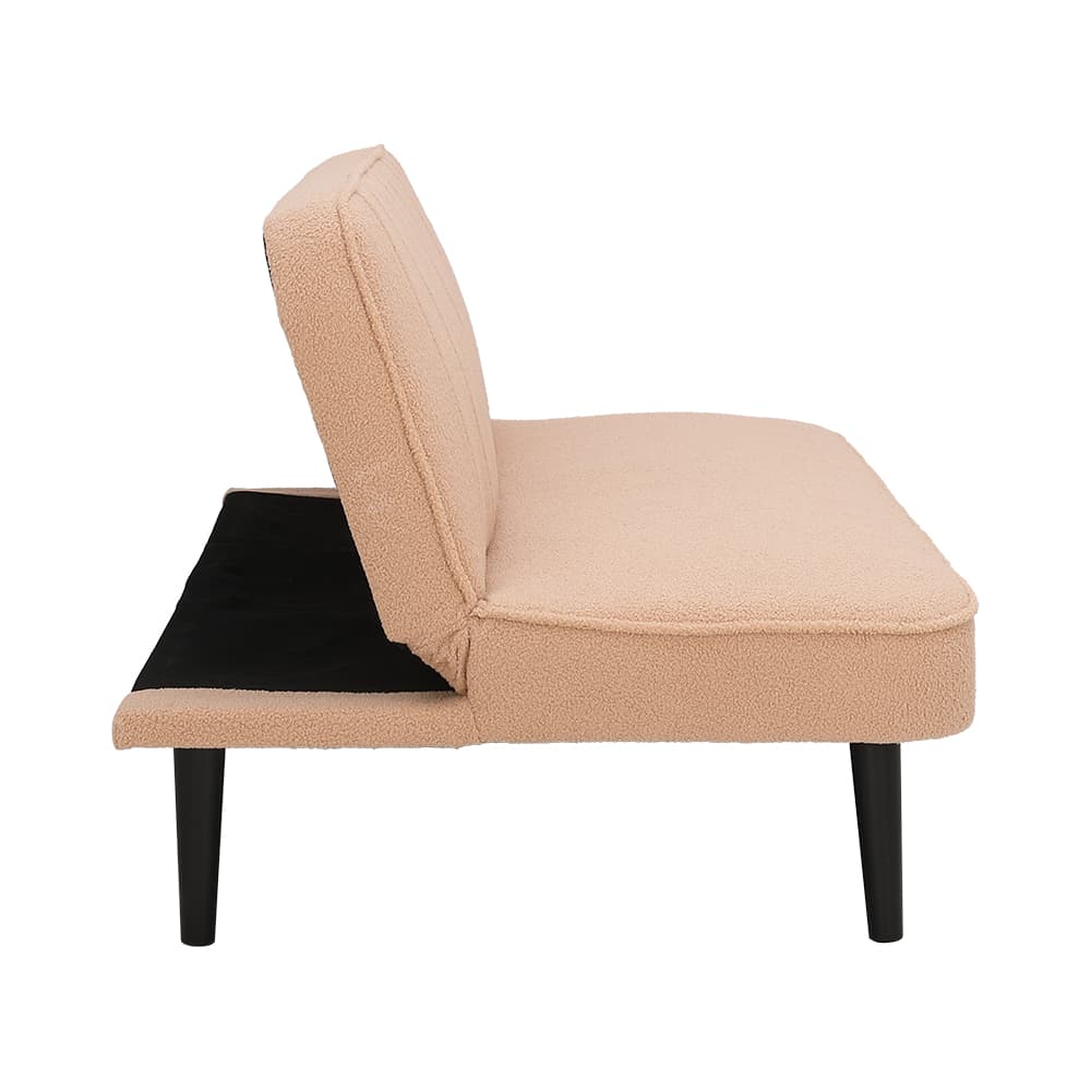 โซฟาผ้าปรับนอน รุ่นฮาเซล - สีน้ำตาลอ่อน