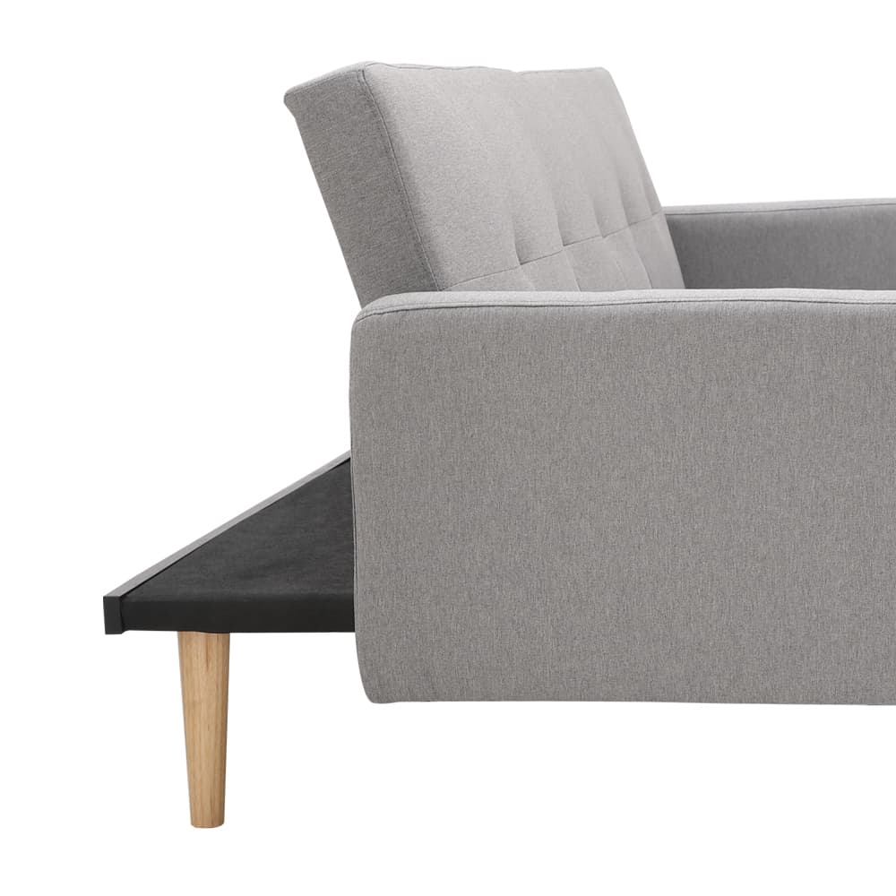 Furinbox โซฟาผ้าปรับนอน รุ่นเอริ - สีเทา