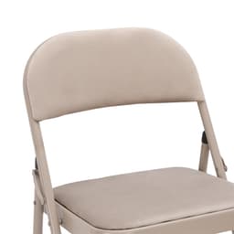 เก้าอี้พับเบาะผ้า รุ่นเบส - สีหินทราย