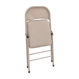 เก้าอี้พับเบาะผ้า รุ่นเบส - สีหินทราย