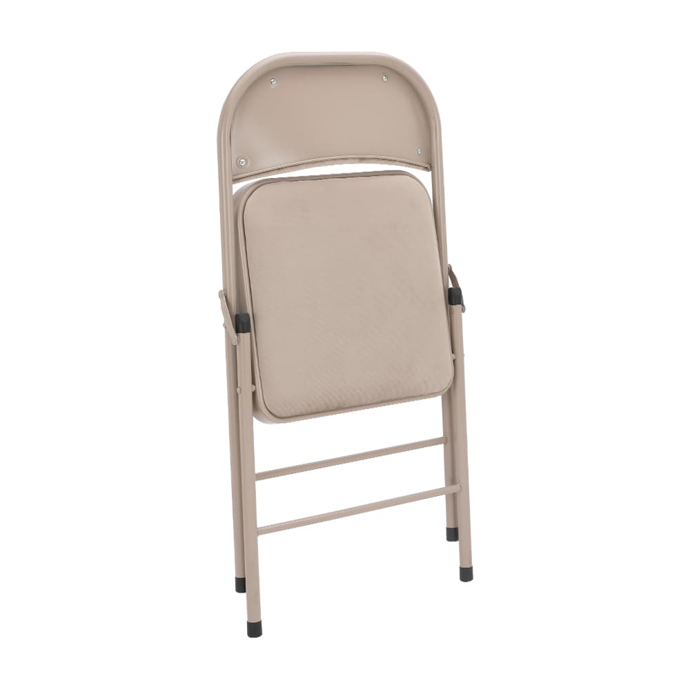 เก้าอี้พับเบาะผ้า รุ่นเบส - สีหินทราย