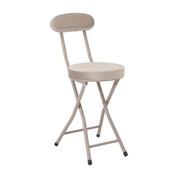 เก้าอี้พับเบาะผ้า รุ่นบีท - สีหินทราย