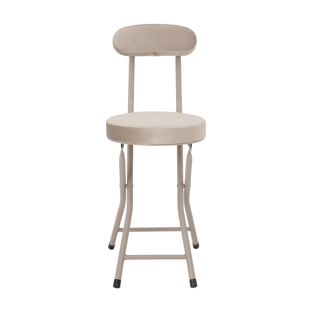 เก้าอี้พับเบาะผ้า รุ่นบีท - สีหินทราย