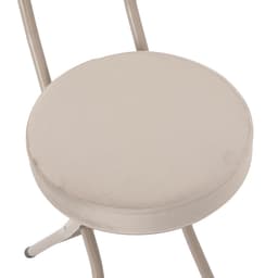 เก้าอี้พับเบาะผ้า รุ่นบีท - สีหินทราย