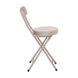 เก้าอี้พับเบาะผ้า รุ่นบีท - สีหินทราย