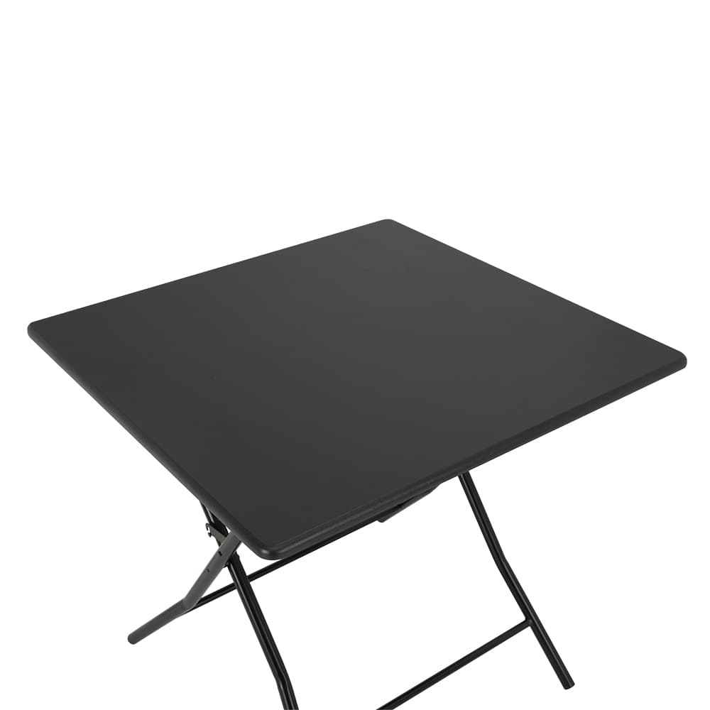 โต๊ะพับ รุ่นแฟรงค์ ขนาด 80 ซม. - สีดำ