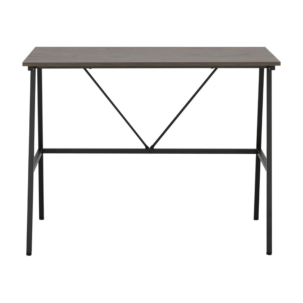 โต๊ะทำงาน รุ่นจีเนียส ขนาด 100 ซม. - สีน้ำตาล/ดำ