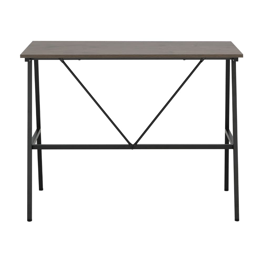 โต๊ะทำงาน รุ่นจีเนียส ขนาด 100 ซม. - สีน้ำตาล/ดำ