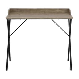 โต๊ะทำงาน รุ่นสมาร์ท ขนาด 90 ซม. - สีธรรมชาติ/ดำ