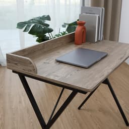 โต๊ะทำงาน รุ่นสมาร์ท ขนาด 90 ซม. - สีธรรมชาติ/ดำ