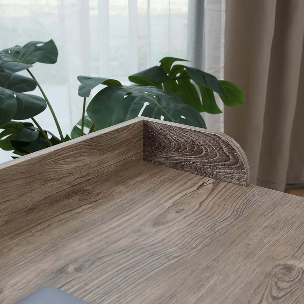 โต๊ะทำงาน รุ่นสมาร์ท ขนาด 90 ซม. - สีธรรมชาติ/ดำ