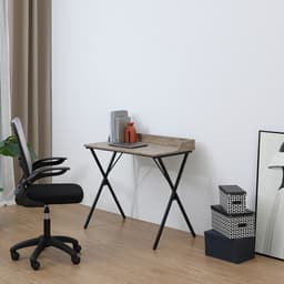 โต๊ะทำงาน รุ่นสมาร์ท ขนาด 90 ซม. - สีธรรมชาติ/ดำ