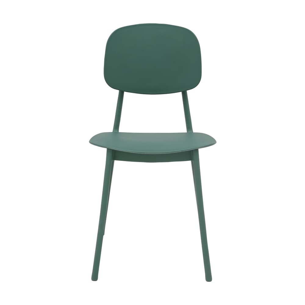เก้าอี้พลาสติก รุ่นเฟรย์ - สีเขียว