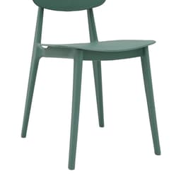 เก้าอี้พลาสติก รุ่นเฟรย์ - สีเขียว