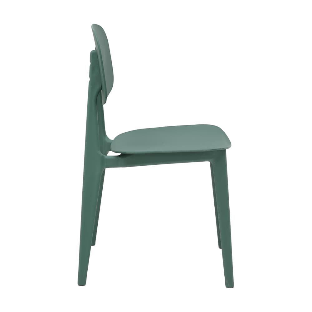 เก้าอี้พลาสติก รุ่นเฟรย์ - สีเขียว
