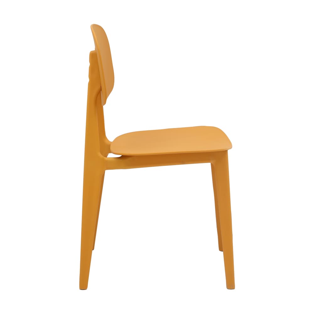 เก้าอี้พลาสติก รุ่นเฟรย์ - สีเหลือง