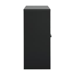 ตู้เหล็ก รุ่นโซลิด สูง 90 ซม. - สีดำ